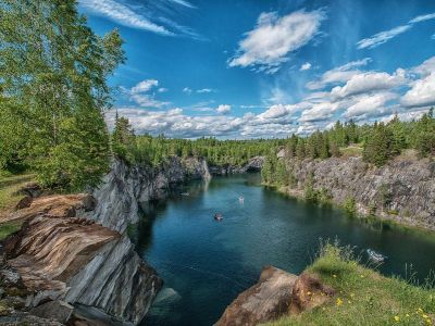 Джип-тур Рускеала + водопады Приладожья